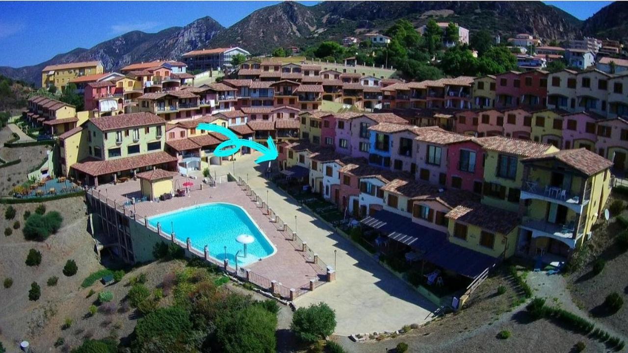 Vila L'Estasi Tanca Piras A Bordo Piscina Con Vista Mare Nebida Exteriér fotografie