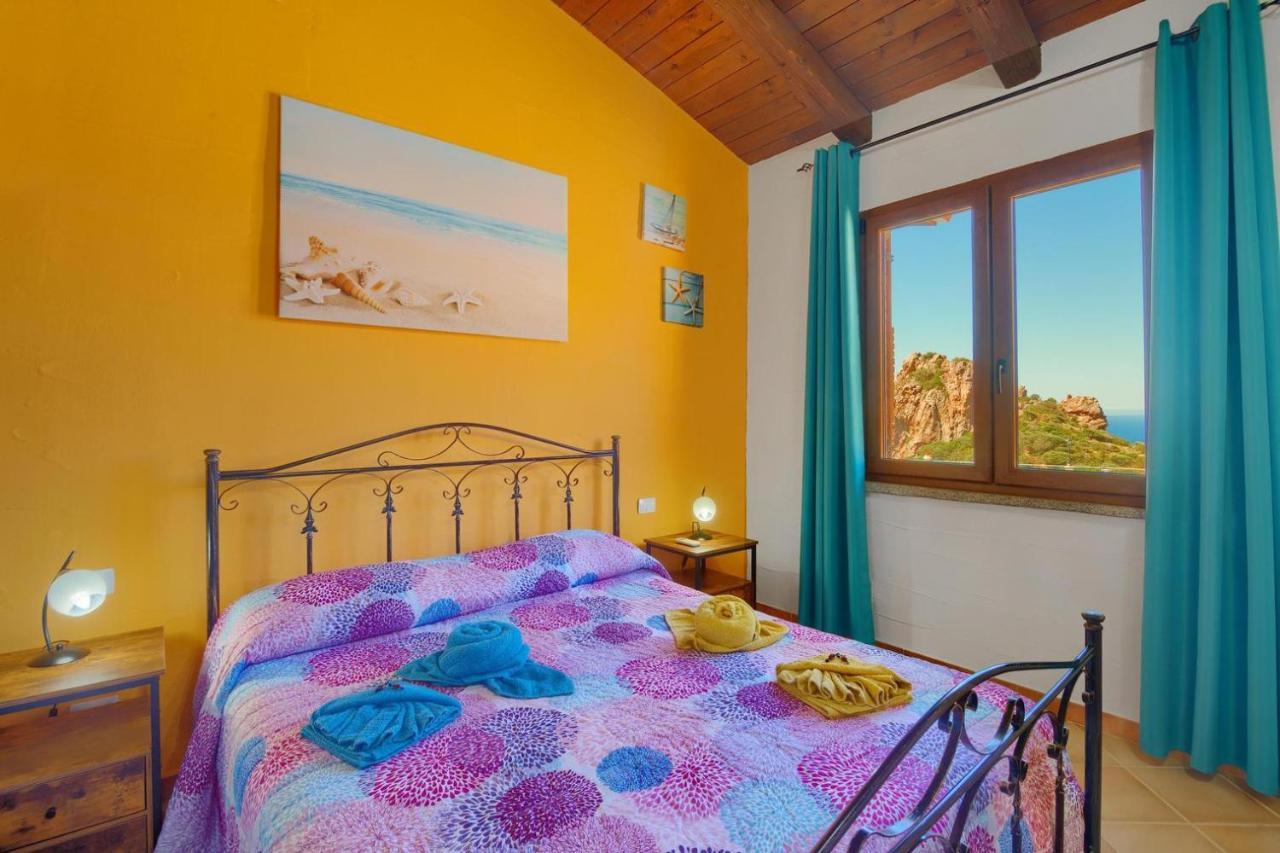 Vila L'Estasi Tanca Piras A Bordo Piscina Con Vista Mare Nebida Exteriér fotografie
